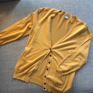 Mustard cardigan
